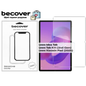 Стекло защитное BeCover Lenovo Idea Tab/K11 (2nd Gen) TB336/Xiaoxin Pad (2025) 11" (713678)