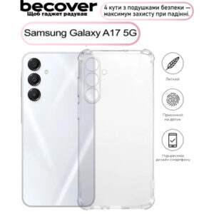 Чехол для мобильного телефона BeCover Anti-Shock Samsung Galaxy A17 5G SM-A176 Clear (713691)