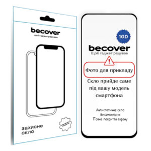Стекло защитное BeCover 10D Poco M7 Pro 5G Black (714086)