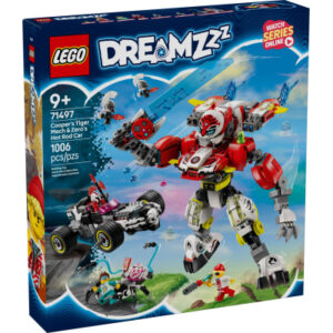Конструктор LEGO DREAMZzzzz Робот-тигр Купера и Хот-род авто Зеро (71497)