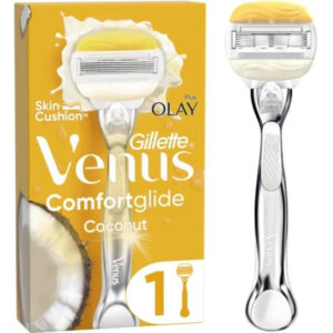 Бритва Gillette Venus ComfortGlide Olay с кокосом с 1 сменным картриджем (7702018339877)
