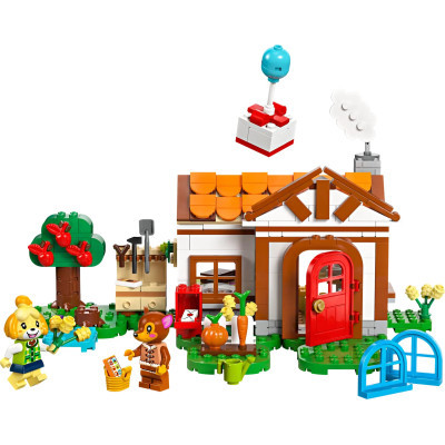 Конструктор LEGO Animal Crossing Визит в гости к Isabelle 389 деталей (77049)