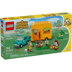 Конструктор LEGO Animal Crossing Садовая лавка и караван, принадлежащие Leif (77054)