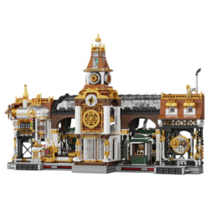 Конструктор Pantasy Original - Steampunk Железнодорожная станция в стиле стимпанк (85007)