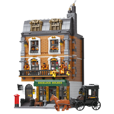 Конструктор Pantasy Шерлок Холмс: Квартира 221B на Бейкер-стрит (85014)