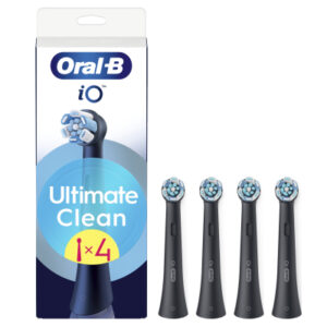 Насадка для зубной щетки Oral-B iO Ultimate Clean Black 4ct (8700216199483)