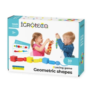 Развивающая игрушка Ігротеко шнуровка для малышей Геометрика (900019)