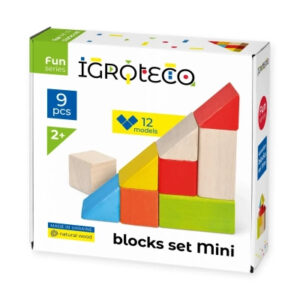 Кубики Ігротеко логические цветные 9 шт (900163)