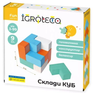 Развивающая игрушка Ігротеко Сложи КУБ (900170)