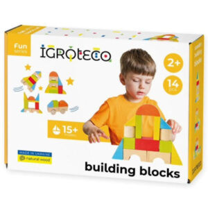 Кубики Ігротеко Строительные блоки 14 элементов (900453)