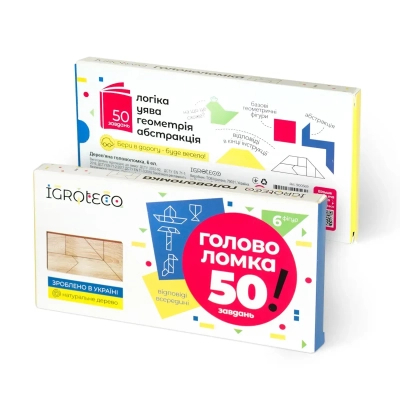 Развивающая игрушка Ігротеко Танграм 6 элементов (900569)