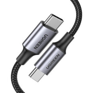 Дата кабель USB-C to USB-C 3.0m 5A 100W US316 Black Ugreen (90120)