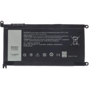 Аккумулятор для ноутбука Dell Inspiron 15-5568 WDX0R, 41Wh (3700mAh), 3cell, 11.4V, Li-ion AlSoft (A71072)
