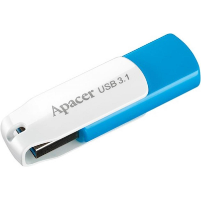 USB флеш накопитель Apacer 128GB AH357 Ocean Blue USB 3.2 (AP128GAH357U-1)