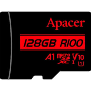 Карта памяти Apacer 128GB microSD class 10 UHS-I V10 A1 (AP128GMCSX10UB-RA)