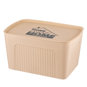 Контейнер для хранения Ardesto С крышкой Бежевый 23 л (ARHC2523B)