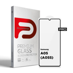 Стекло защитное Armorstandart Pro Samsung A05 (A055) Black (ARM73266)