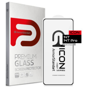 Стекло защитное Armorstandart Icon Xiaomi 14T / 14T Pro Black (ARM79327)