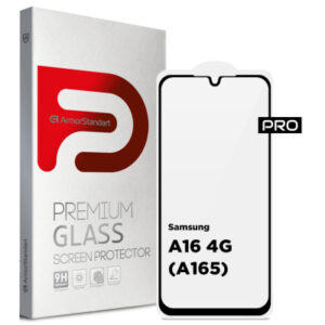 Стекло защитное Armorstandart Pro Samsung A16 4G (A165) Black (ARM80171)