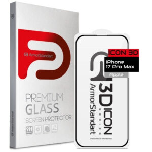 Стекло защитное Armorstandart Icon 3D Apple iPhone 17 Pro Max (ARM86214)