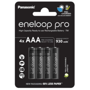 Аккумулятор Panasonic Eneloop AAA 930 mAh Pro NI-MH * 4 (BK-4HCDE/4CP)