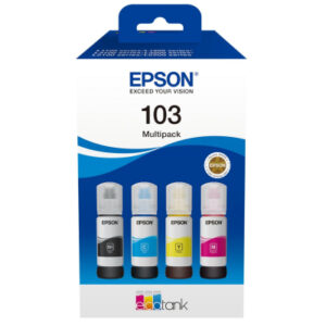 Контейнер с чернилами Epson 103 Multipack (C,M,Y,Bk) (C13T00S64A)