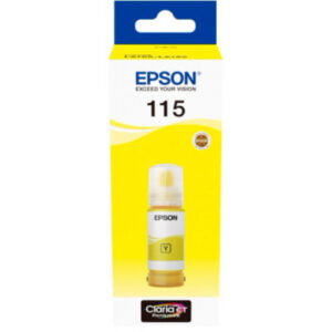 Контейнер с чернилами Epson 115 EcoTank Yellow (C13T07D44A)