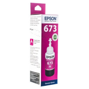 Контейнер с чернилами Epson 673 magenta 70мл L800/1800 (C13T67334A)