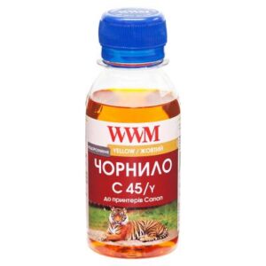 Чернила WWM Canon CL-441/CL-446/CLI-451Y 100г Yellow Water-soluble (C45/Y-2)