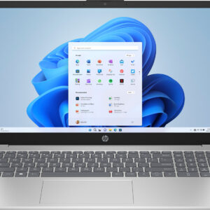 HP 15-fc0294ua 15.6" FHD IPS, 300n/Ryzen 5-5625U (4.3)/8Gb/SSD512Gb/Radeon/DOS/Сріблястий