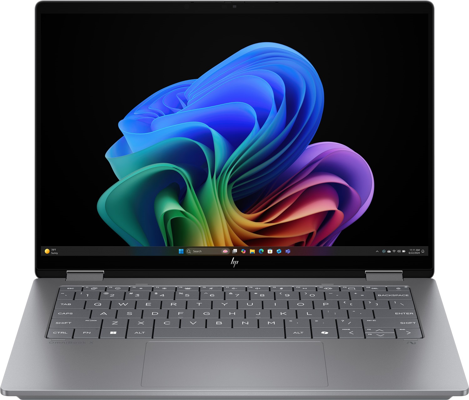 HP OmniBook X Flip x360 14-fk0006ua 14" 2K IPS Ts,400n/Ryzen AI 7-350 (5.0)/32Gb/SSD1Tb/Rad/Win11H
