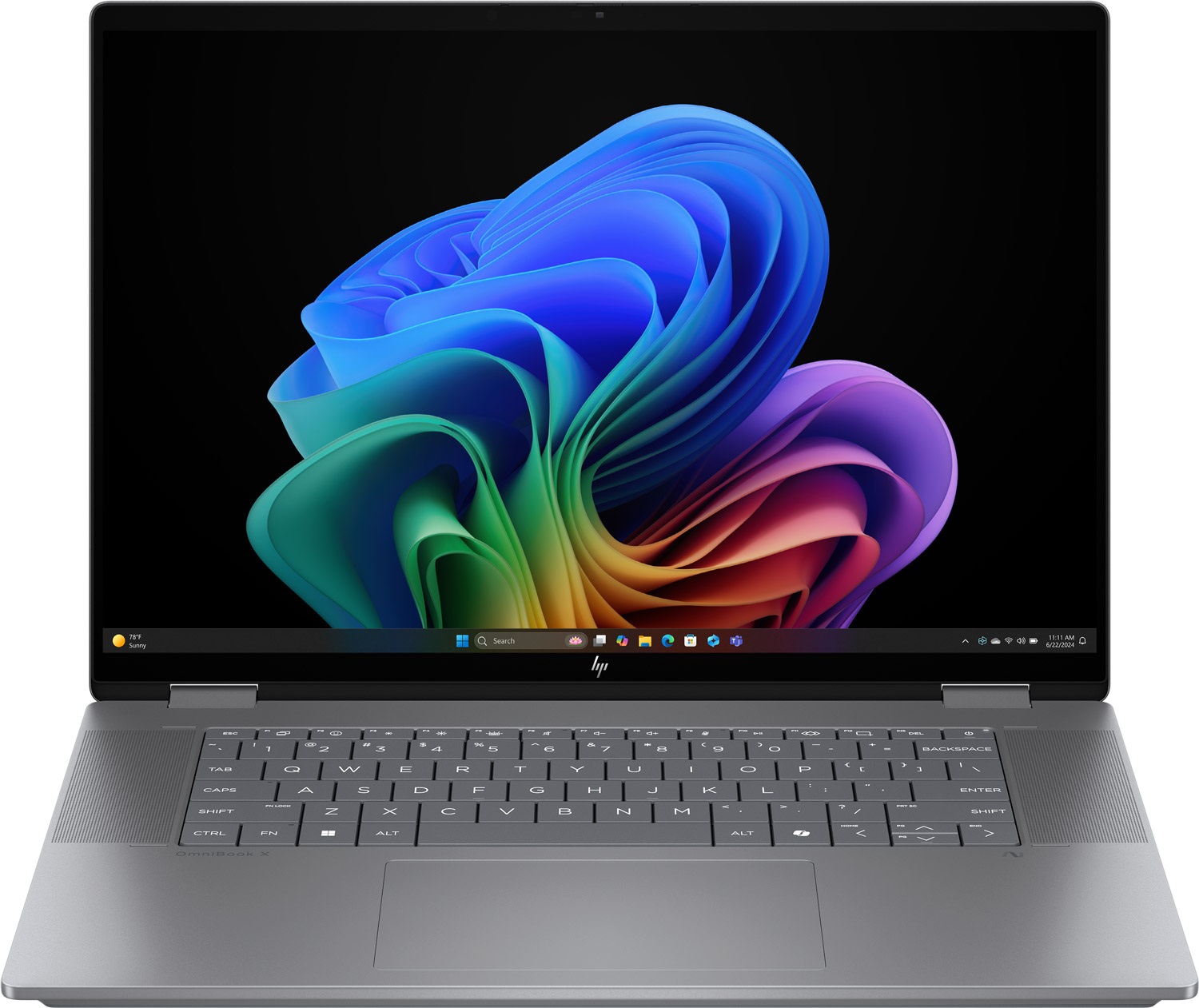 HP OmniBook X Flip x360 16-as0008ua 16" 3K OLED Ts,400n/U7-258V (4.8)/32Gb/SSD2Tb/Intl Arc/Win11H