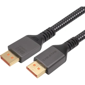 Кабель мультимедийный DisplayPort to DisplayPort 2.0m V2.1 Cabletime (CA914241)