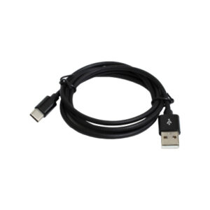Дата кабель USB 2.0 AM to USB-C 1.0m 2.4A black Patron (CAB-PN-USB-TYPEC-1-B)