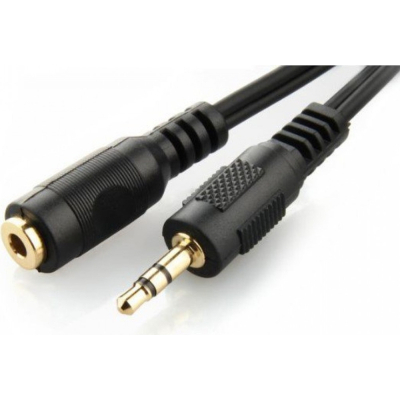 Кабель мультимедийный Jack 3.5mm M/Jack 3.5mm F 5.0m Cablexpert (CCA-421S-5M)