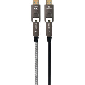 Кабель мультимедийный HDMI M to HDMI M 10.0m V2.0 4K60Hz A/D to A/D AOC Cablexpert (CCAP-HDMIDD-AOC-10M)