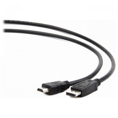 Кабель мультимедийный DisplayPort M to HDMI M 10.0m Cablexpert (CC-DP-HDMI-10M)