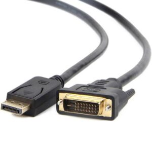 Кабель мультимедийный DisplayPort M to DVI M 1.8m 24+1pin Cablexpert (CC-DPM-DVIM-1.8М/CC-DPM-DVIM-6)