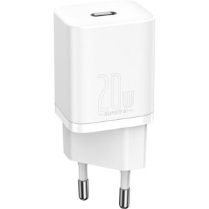 Зарядное устройство Baseus Super Si Quick Charger 1C 20W EU White (CCSUP-B02)