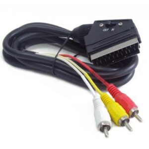 Кабель мультимедийный SCART M to 3xRCA M 1.8m Cablexpert (CCV-519-001)