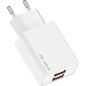 Зарядное устройство Grand-X CH-15W 2xUSB 10.5W Black (CH-15W)