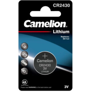 Батарейка CR 2430 Lithium * 1 Camelion (CR2430-BP1)