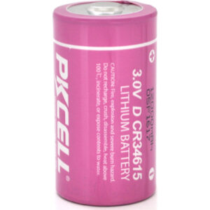 Батарейка CR34615 (size D), 3.0V 12000mah, Lithium, OEM PkCell (CR34615)