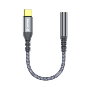 Переходник USB-C to 3.5mm F 0.14m gray ColorWay (CW-AD-CJ)