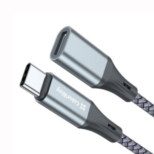 Переходник USB-C M to Lightning F 0.17m gray ColorWay (CW-AD-CL)