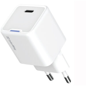 Зарядное устройство ColorWay C101C GaN Mini 20W PD PPS USB-C white (CW-CHS059PD-WT)