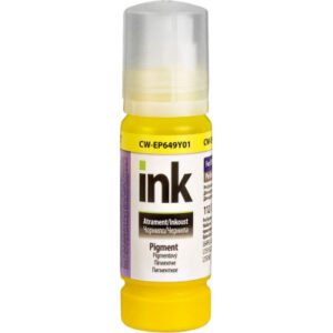 Чернила ColorWay Epson L-6490/L65XX 70мл Yellow Pigm. (CW-EP649Y01)