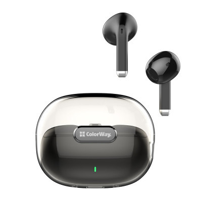 Наушники ColorWay Slim TWS-2 Earbuds Black (CW-TWS2BK)