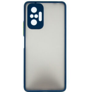 Чехол для мобильного телефона Dengos Matte Xiaomi Redmi Note 10 Pro (blue) (DG-TPU-MATT-78)