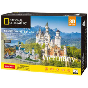 Пазл Cubic Fun Трехмерная головоломка-конструктор National Geographic Замок Нойшванштайн (DS0990h)